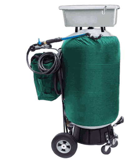 Fibrespun Portable Watering Machine