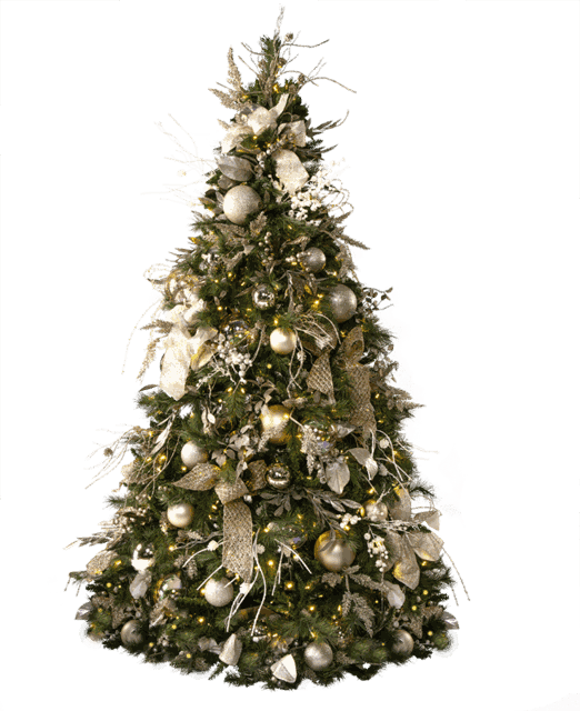 Champagne Toast Christmas Tree