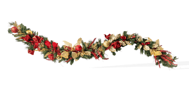 Crimson Cheer Garland