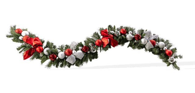 Crimson Seasons Garland