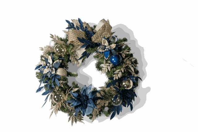 Midnight Jewels Wreath